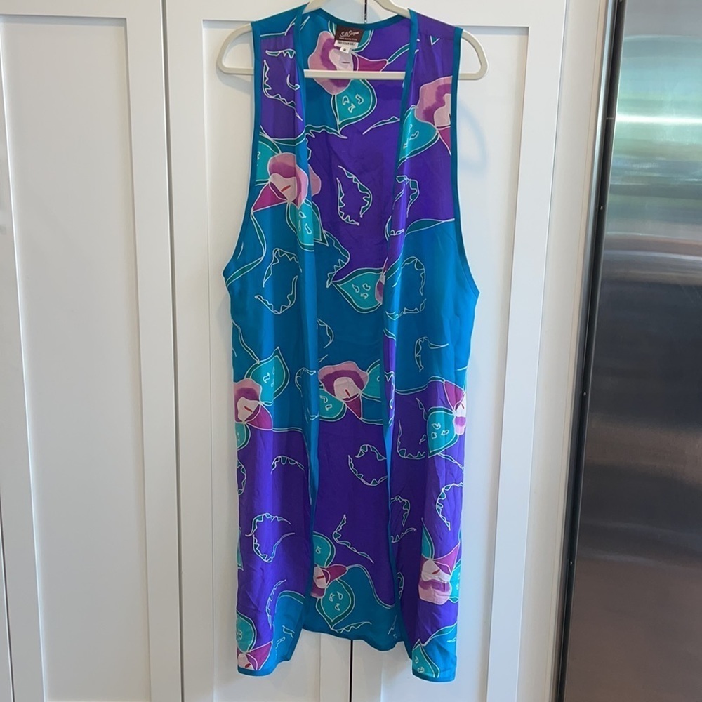 Silk Scapes Silk Kimono Cover